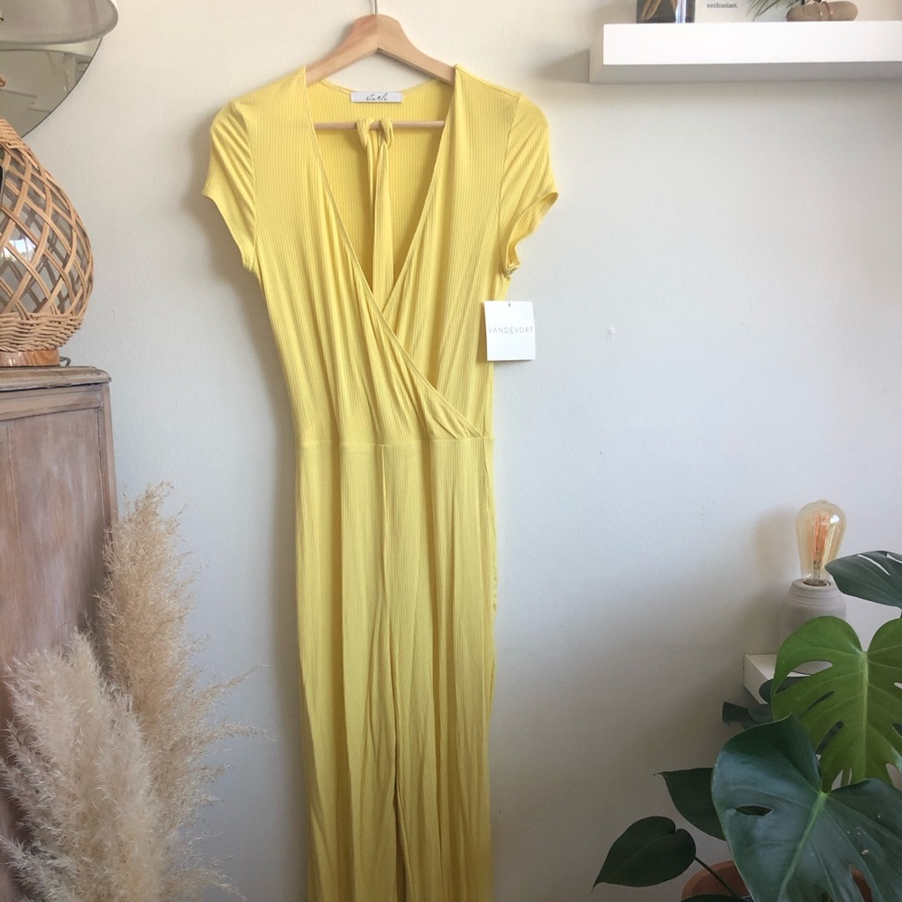 Etoile Yellow Jumpsuit - Size L